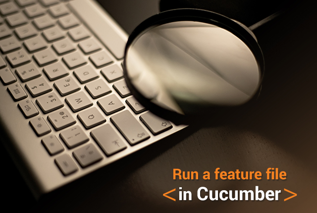 How do you run a feature file in cucumber?
