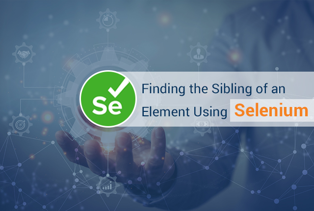 How To Finding the Sibling of an Element Using Selenium?